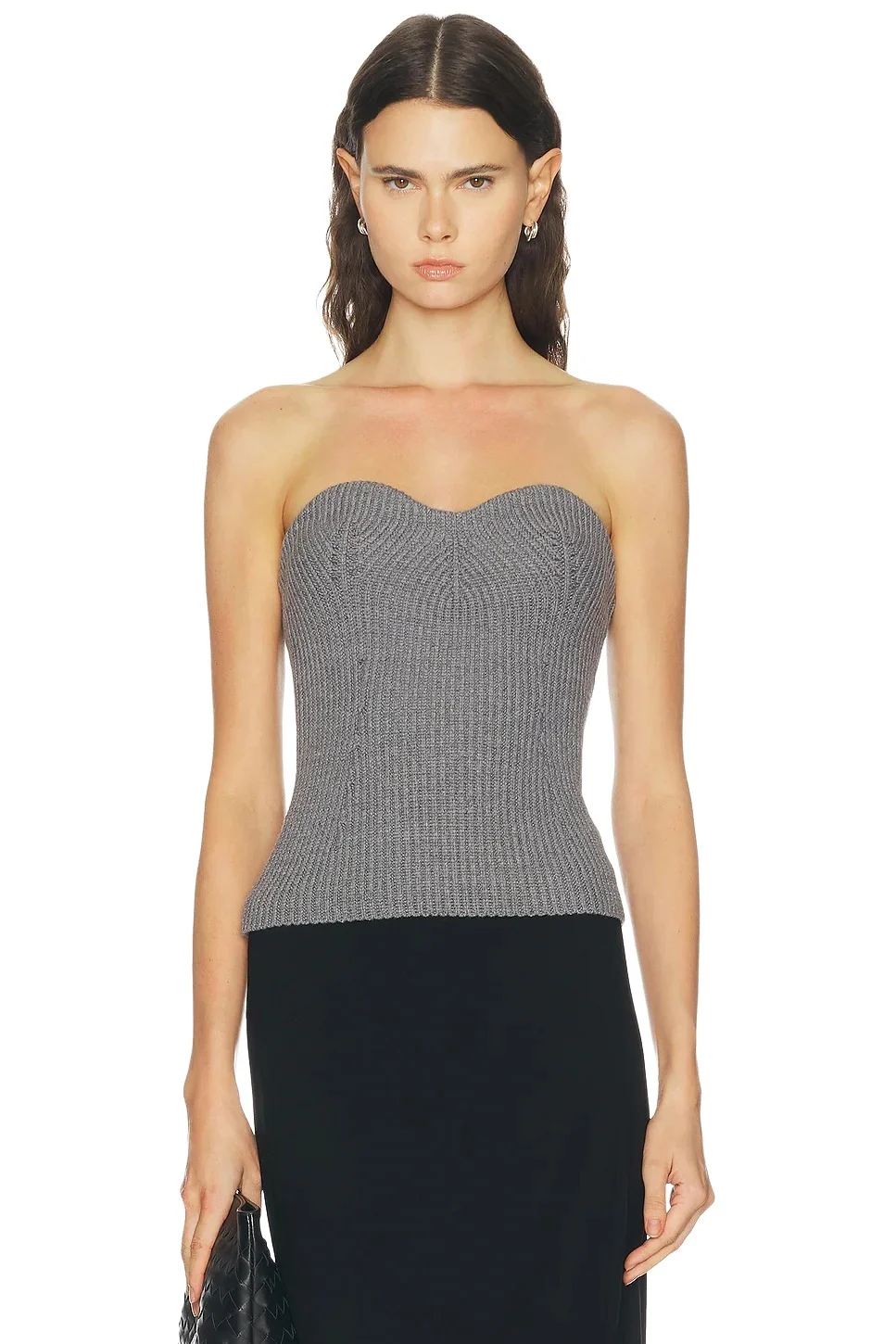 Jil Sander Strapless Knit Top