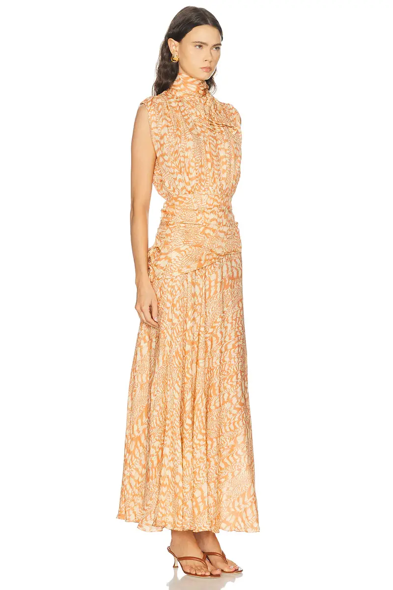 Johanna Ortiz Saffron Breeze Maxi Dress | Thumbnail 2