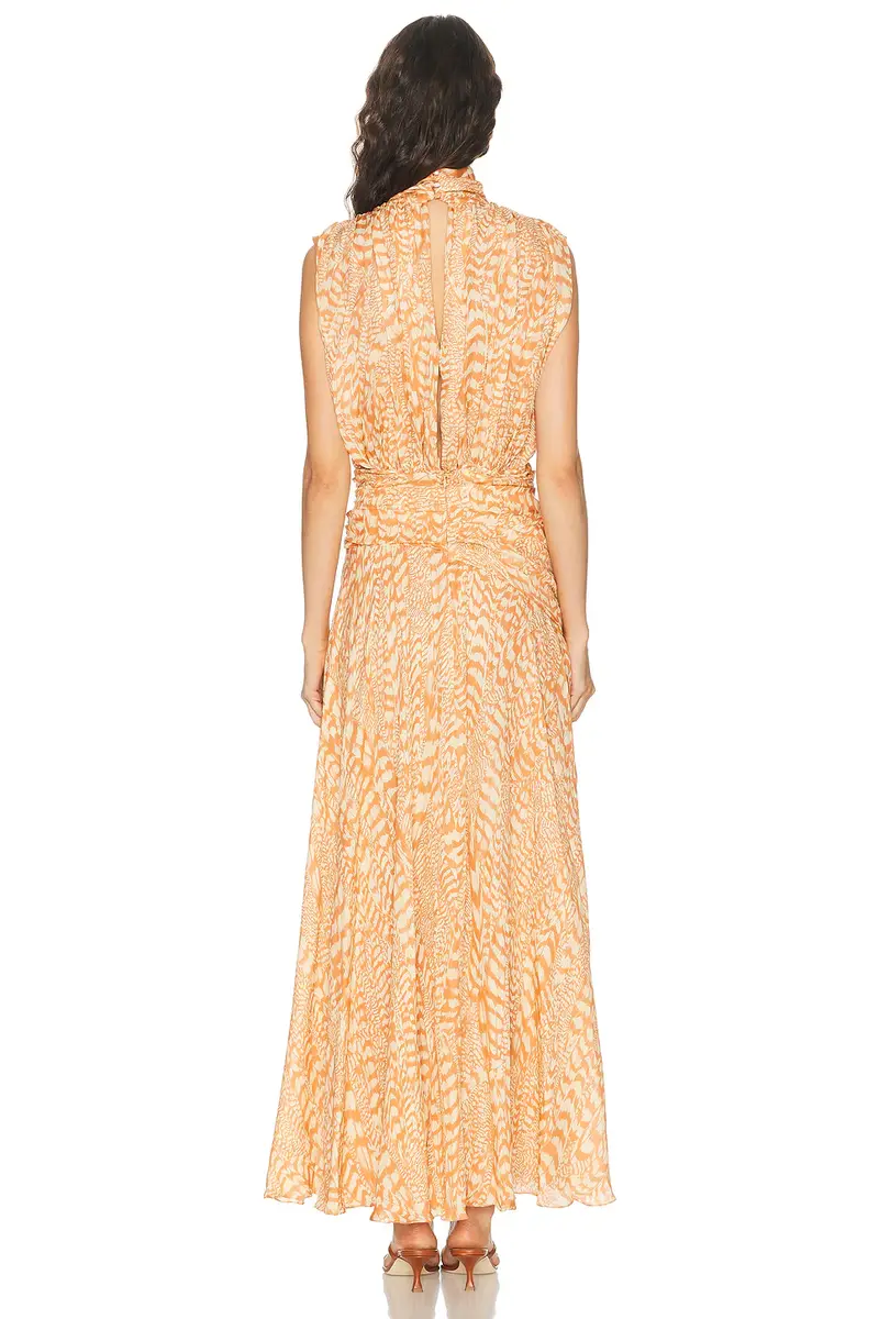 Johanna Ortiz Saffron Breeze Maxi Dress | Thumbnail 4