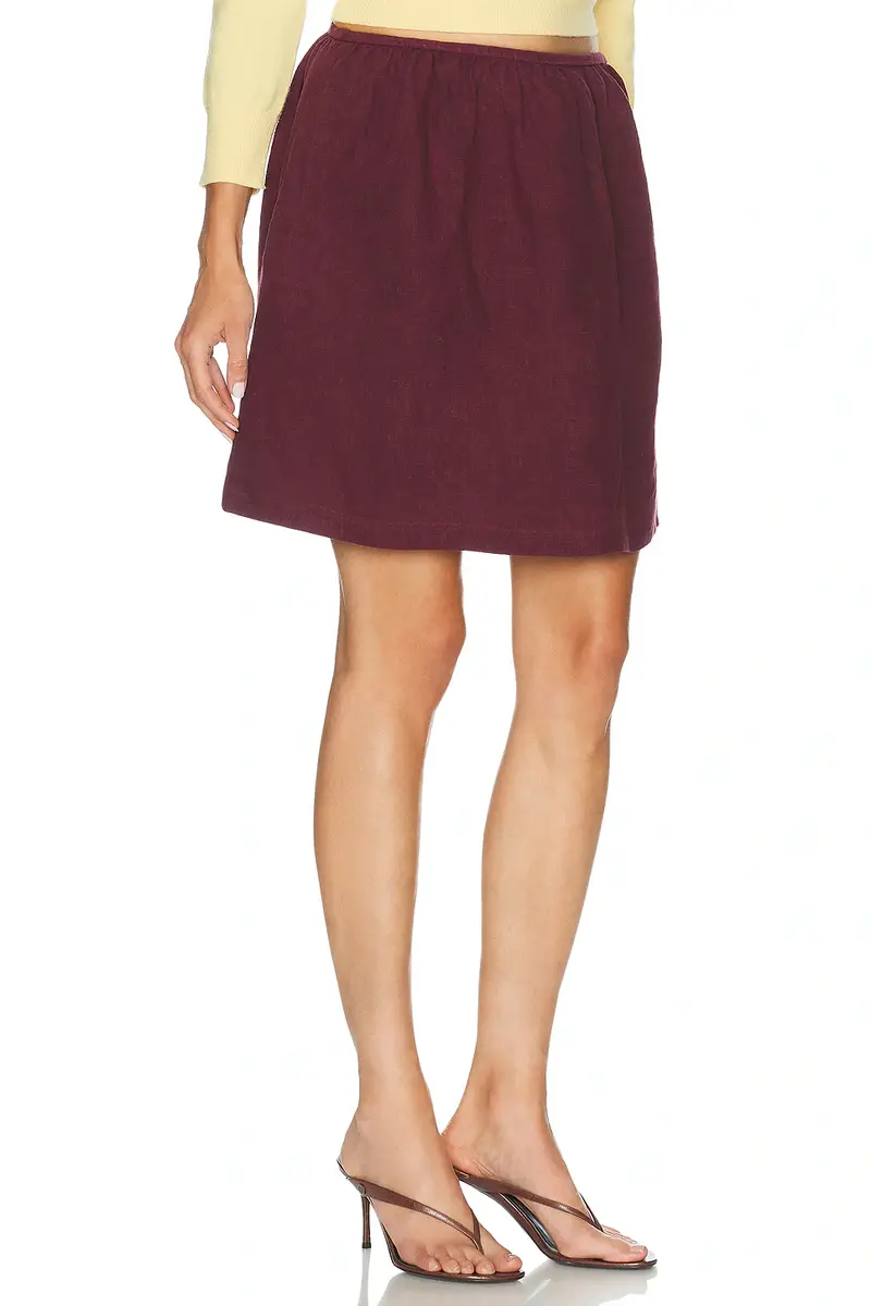 Miu Miu Lino Skirt | Thumbnail 2