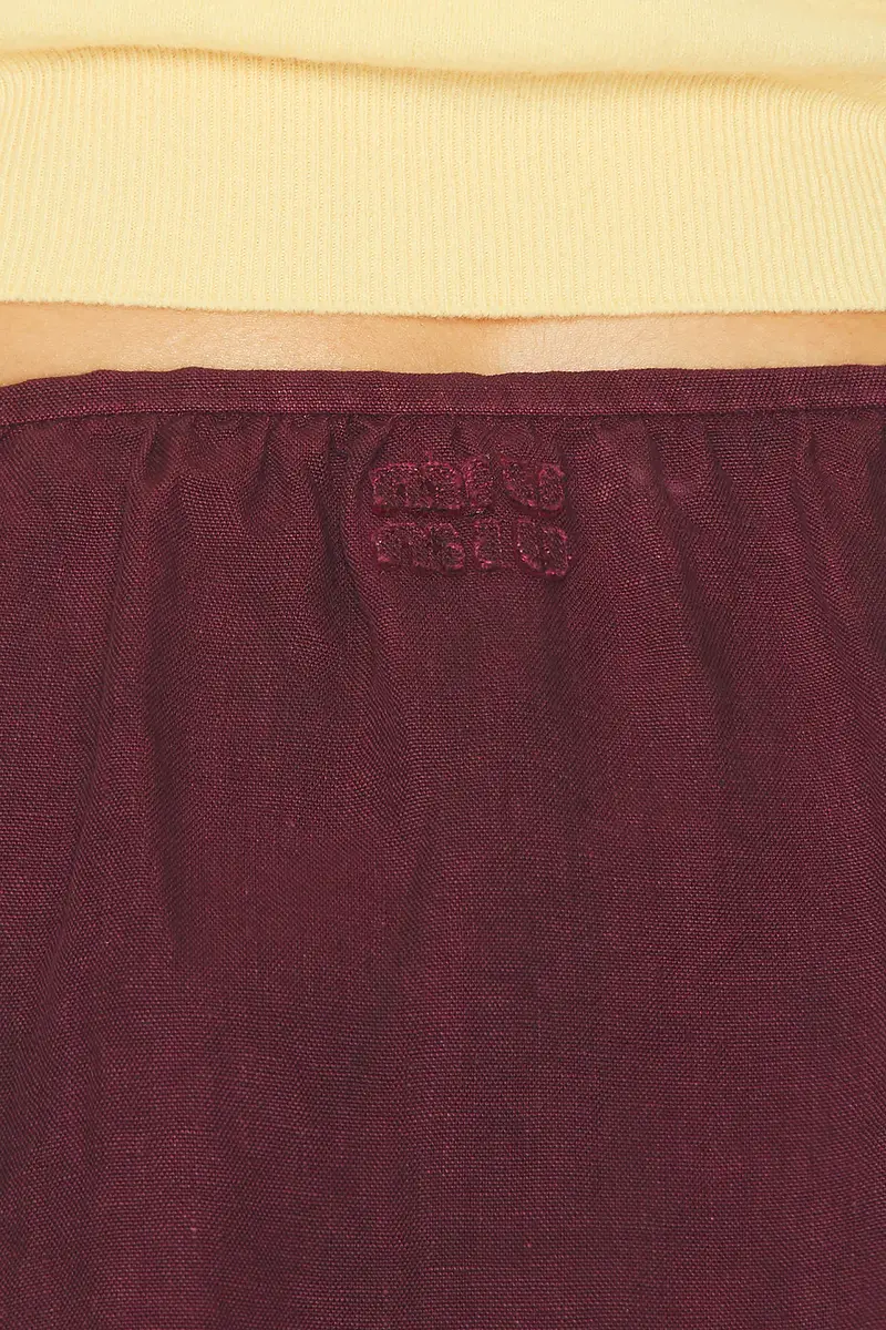 Miu Miu Lino Skirt | Thumbnail 6