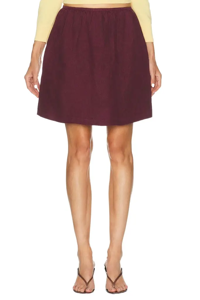 Lino Skirt Lino Skirt