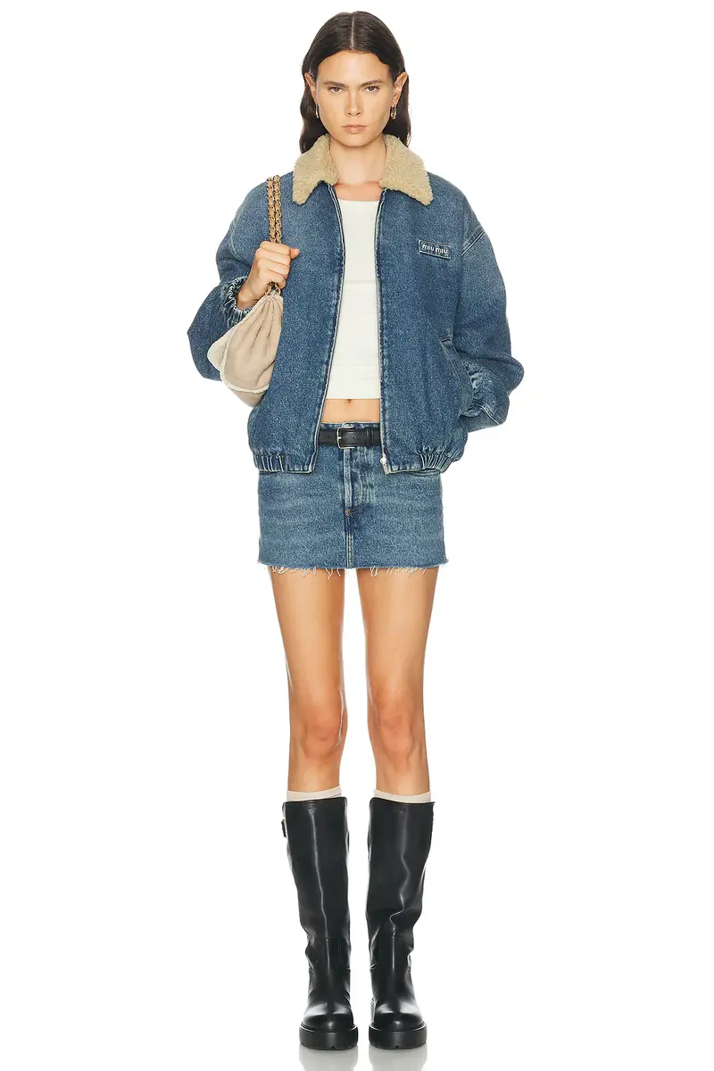 Miu Miu Denim Skirt | Thumbnail 5