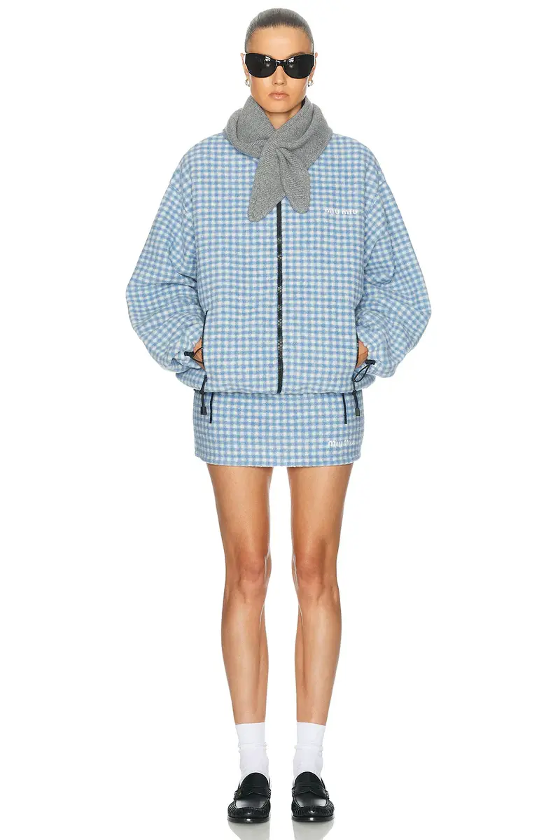 Miu Miu Pile Skirt | Thumbnail 5