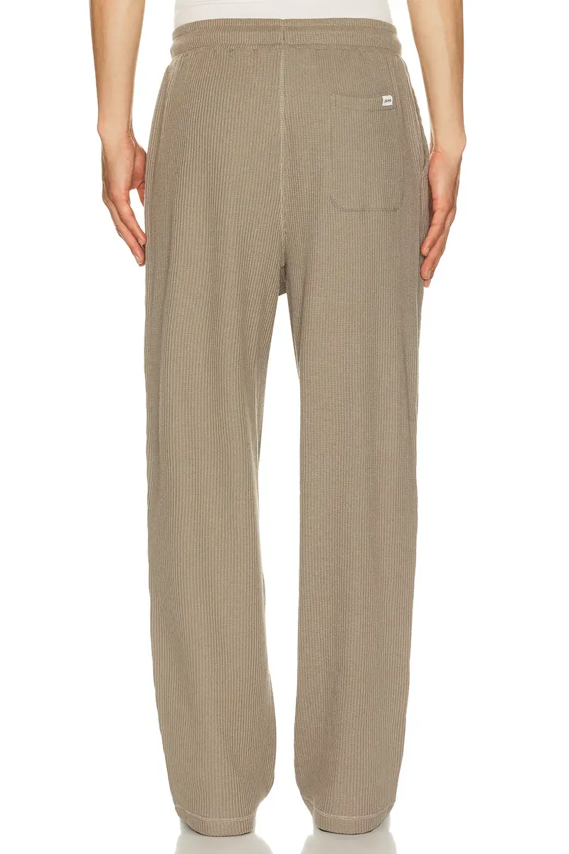 Skims Waffle Straight Leg Pant | Thumbnail 3