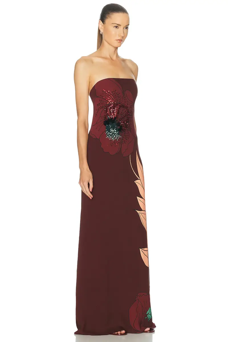 Johanna Ortiz Petals Maxi Dress | Thumbnail 3
