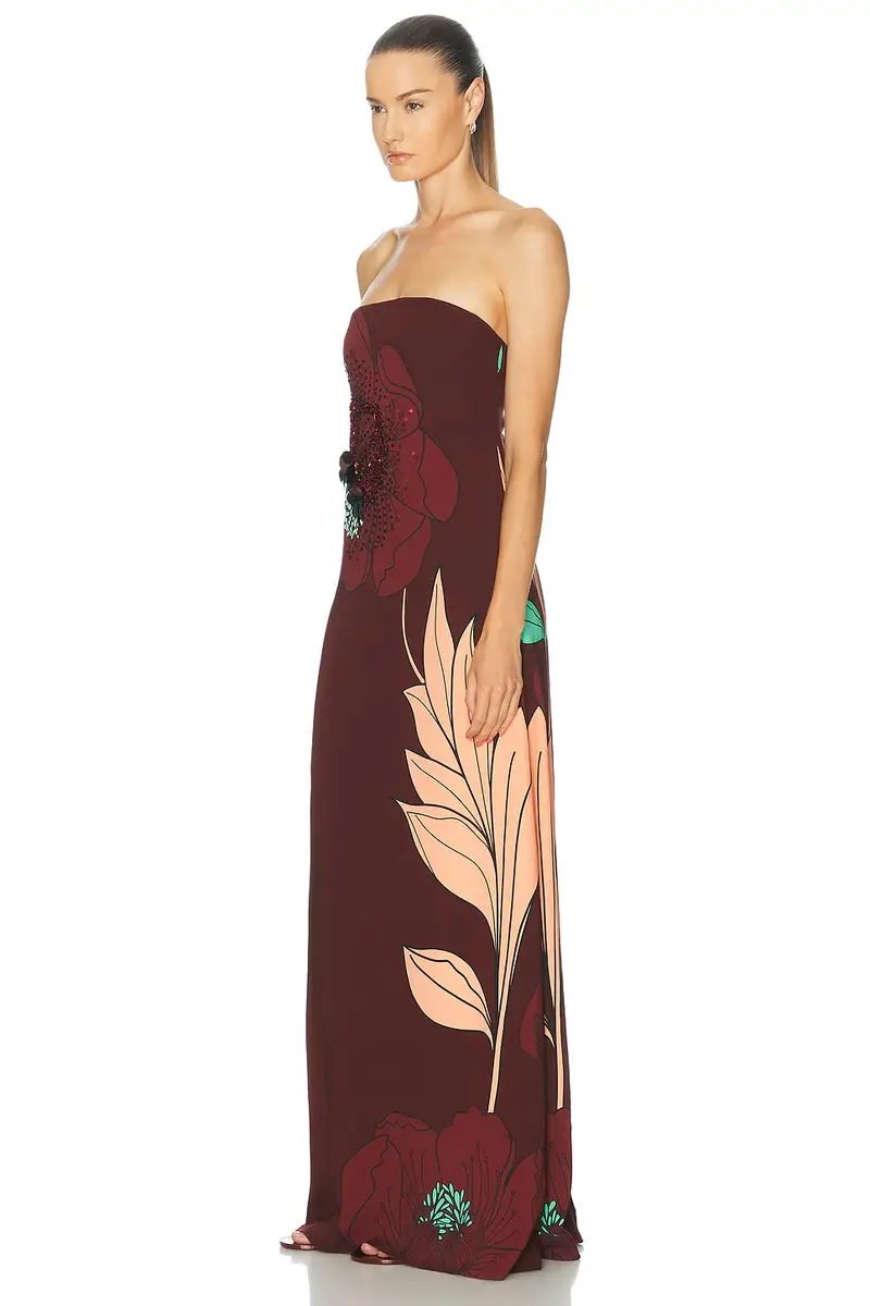 Johanna Ortiz Petals Maxi Dress | Thumbnail 4
