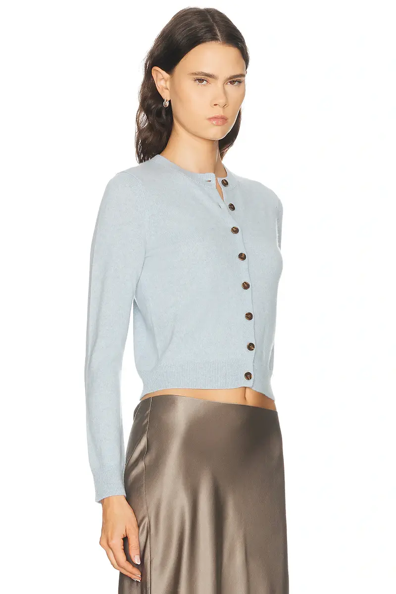 ENZA COSTA Cashmere Shrunken Cardigan | Thumbnail 2 ENZA COSTA Cashmere Shrunken Cardigan | Thumbnail 2