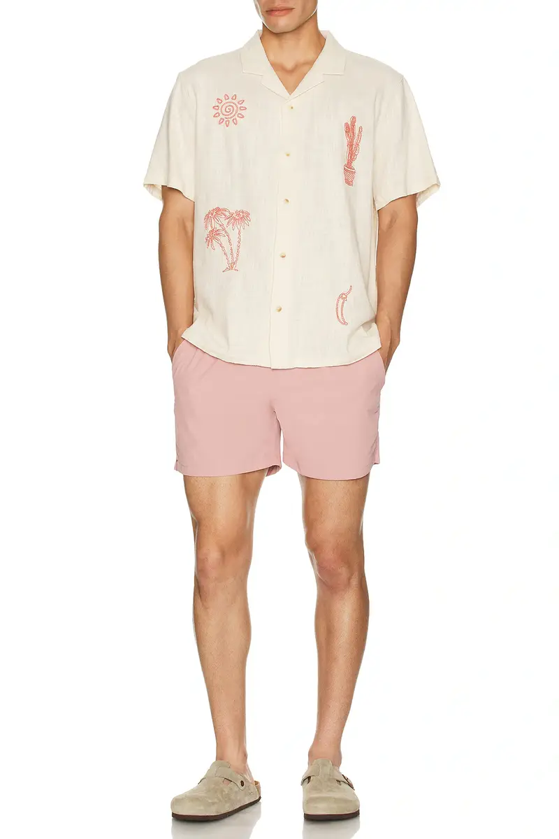 OAS Blush Nylon Swim Shorts | Thumbnail 2 OAS Blush Nylon Swim Shorts | Thumbnail 2