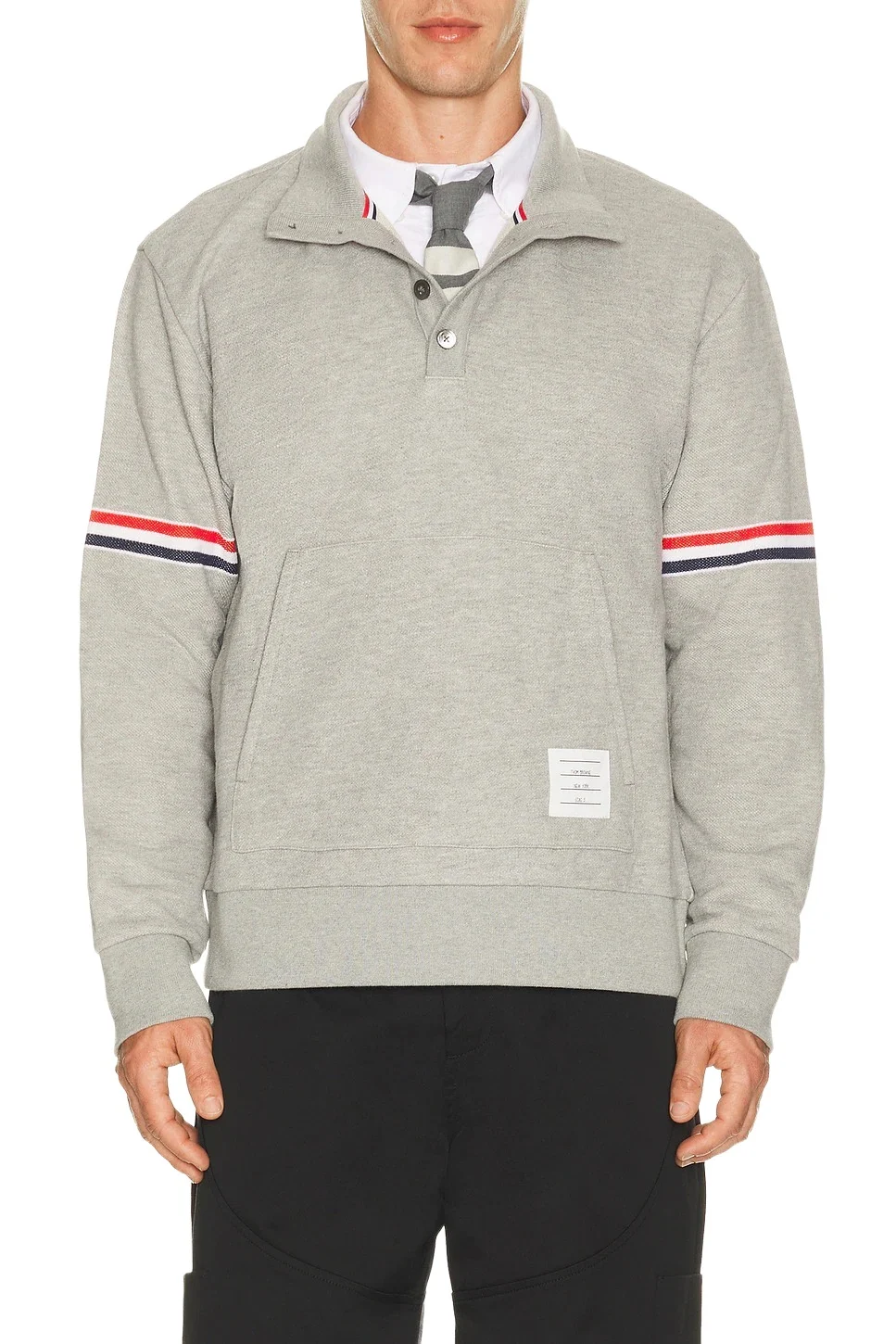 Thom Browne Funnel Neck Pullover