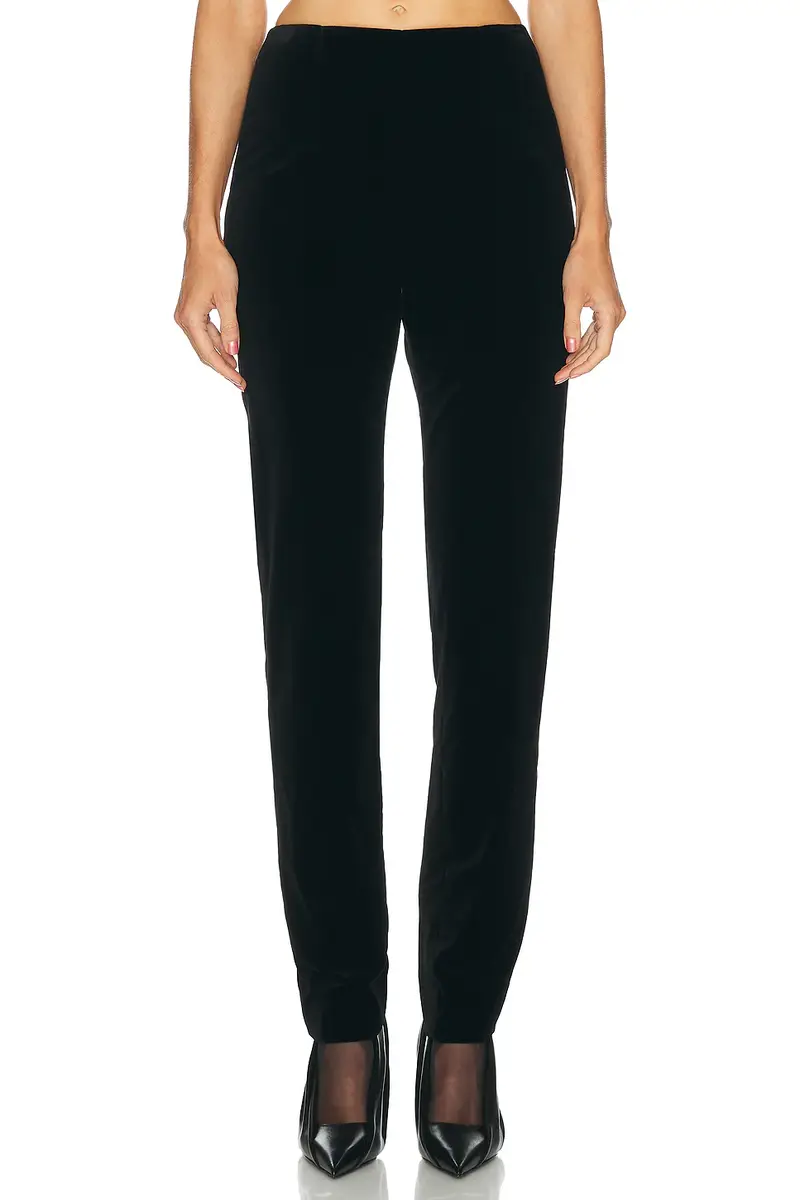 Khaite Ryden Velvet Pant | Thumbnail 2