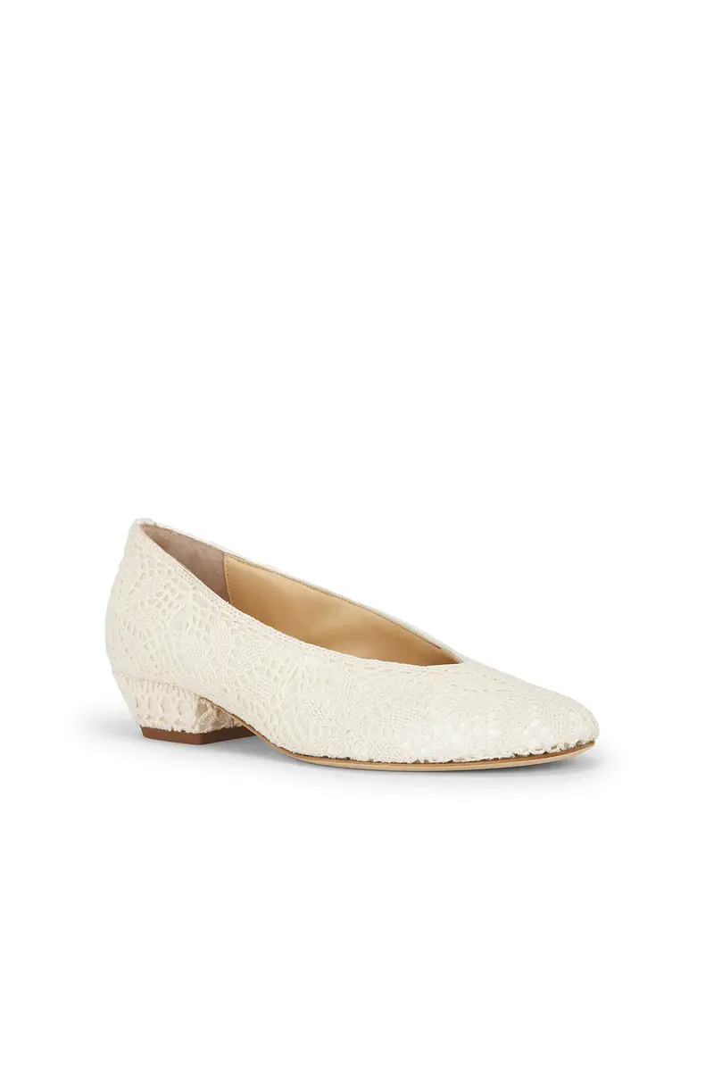 Magda Butrym Crochet Ballerina Heel | Thumbnail 2 Magda Butrym Crochet Ballerina Heel | Thumbnail 2