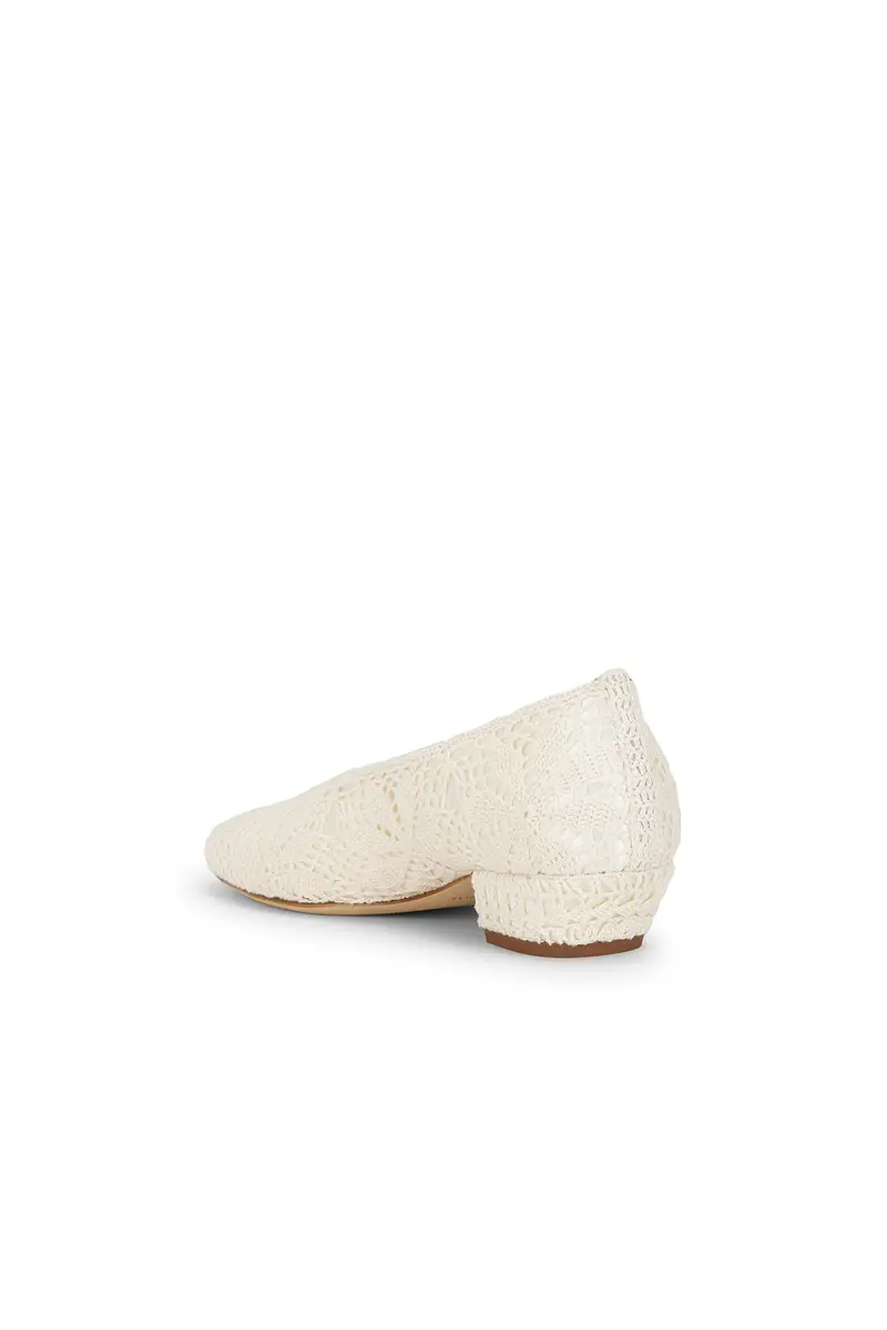 Magda Butrym Crochet Ballerina Heel | Thumbnail 3 Magda Butrym Crochet Ballerina Heel | Thumbnail 3