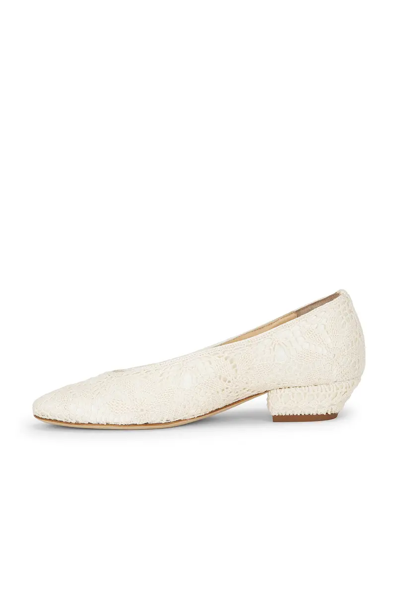 Magda Butrym Crochet Ballerina Heel | Thumbnail 5 Magda Butrym Crochet Ballerina Heel | Thumbnail 5