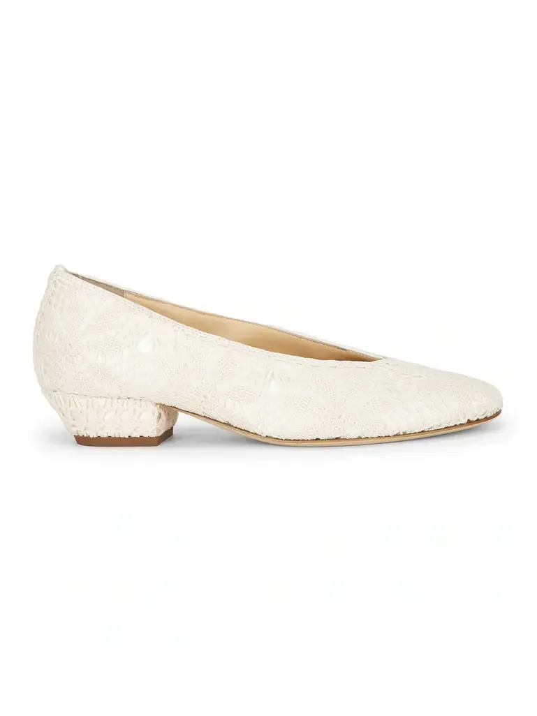 Magda Butrym Crochet Ballerina Heel
