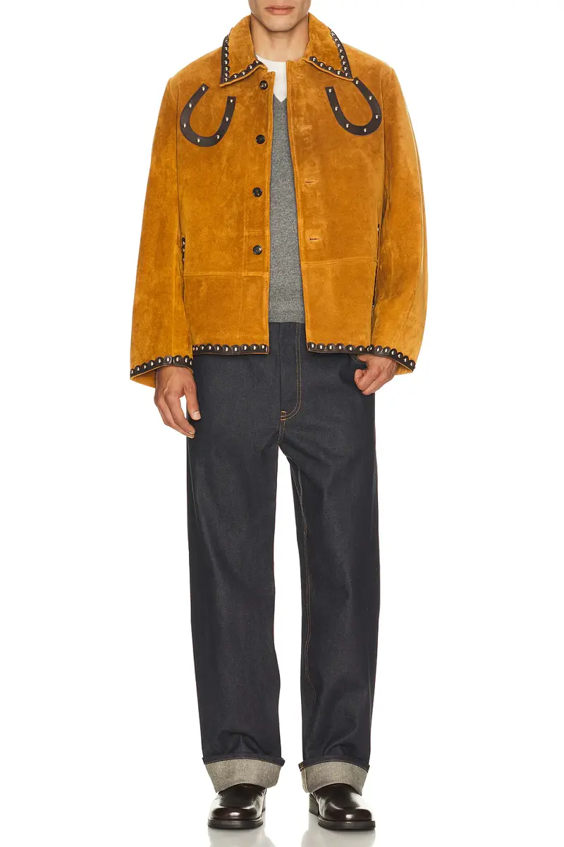 BODE Suede Carson Jacket | Thumbnail 3 BODE Suede Carson Jacket | Thumbnail 3