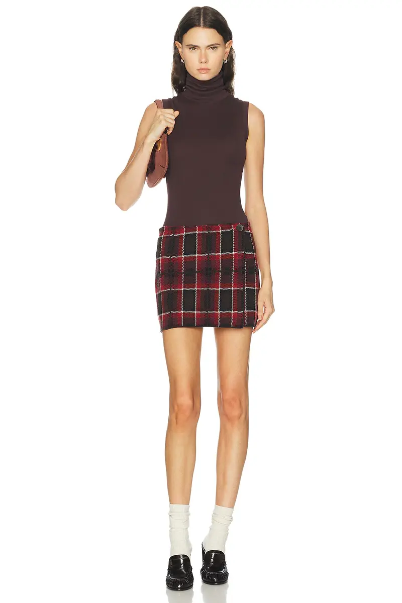 Guest In Residence Tartan Mini Skirt | Thumbnail 5 Guest In Residence Tartan Mini Skirt | Thumbnail 5