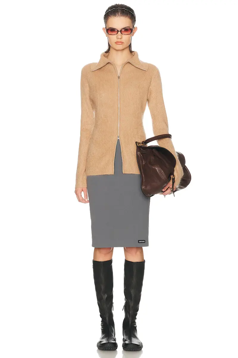 Acne Studios Klango Plush Cardigan | Thumbnail 5 Acne Studios Klango Plush Cardigan | Thumbnail 5