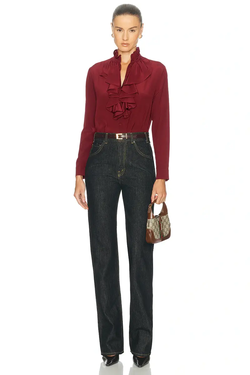 Nili Lotan Lily Blouse | Thumbnail 4 Nili Lotan Lily Blouse | Thumbnail 4