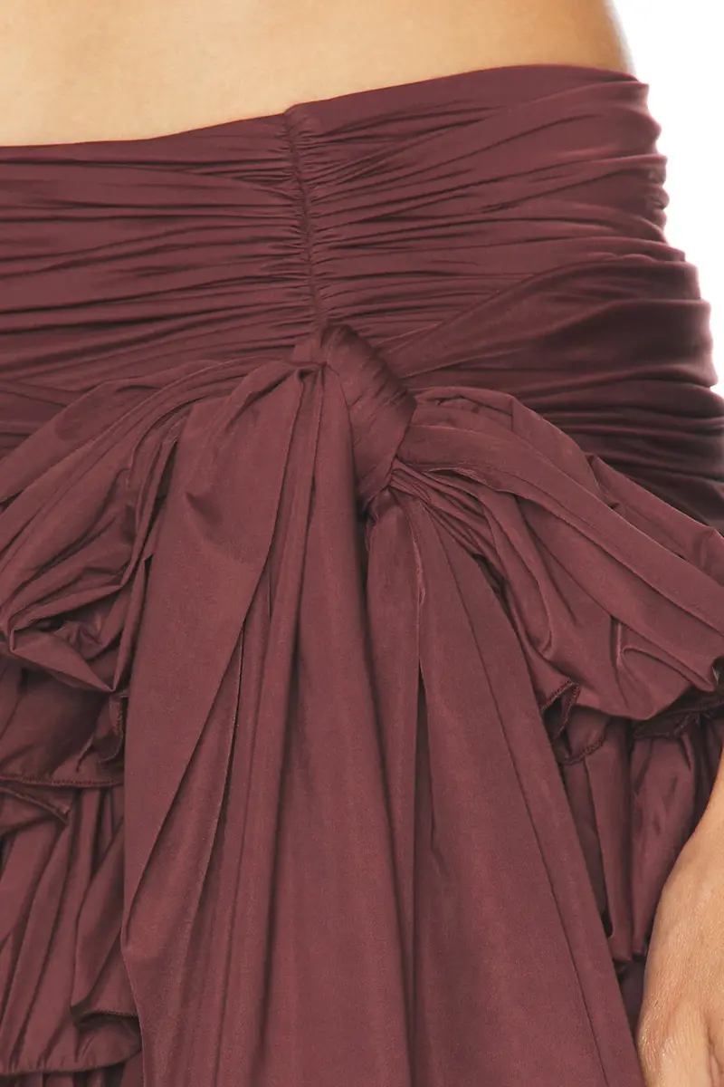 SIEDRÉS Sora Asymmetric Draped Mini Skirt | Thumbnail 6 SIEDRÉS Sora Asymmetric Draped Mini Skirt | Thumbnail 6