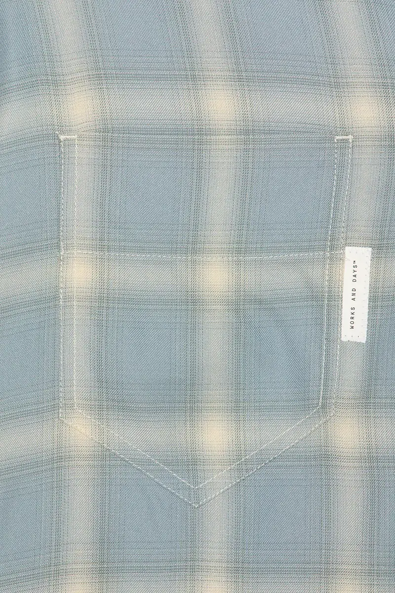 Works and Days Rayon Check Classic Shirt | Thumbnail 5