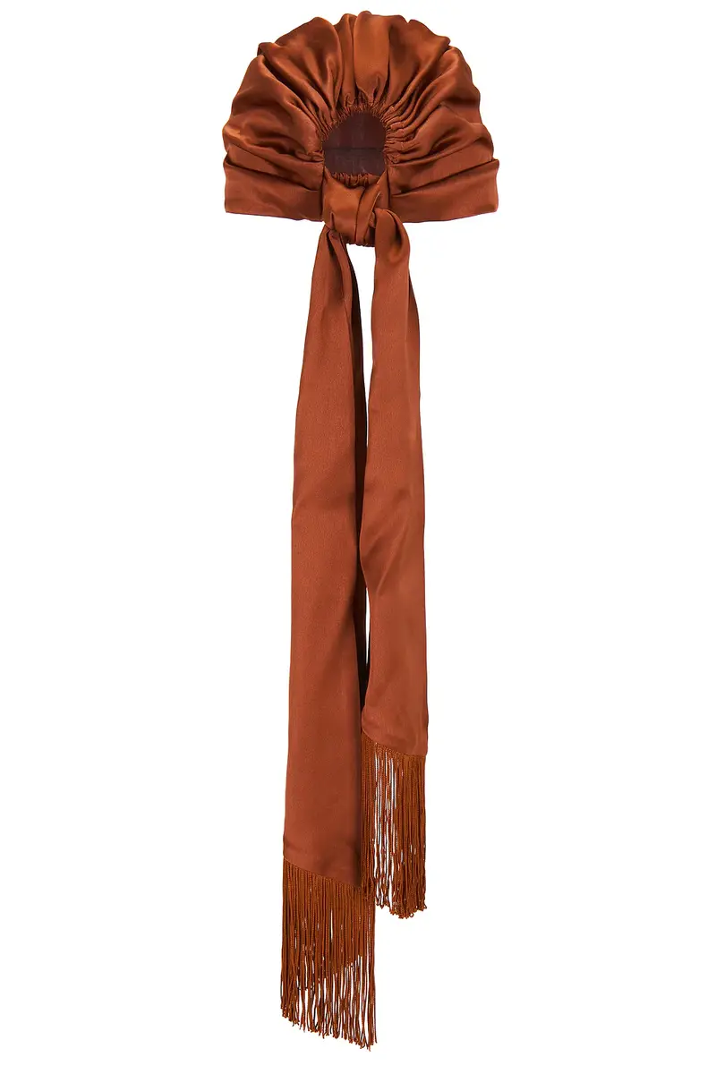 Rowen Rose Satin Head Foulard | Thumbnail 3