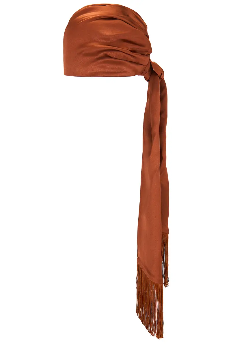 Rowen Rose Satin Head Foulard | Thumbnail 4