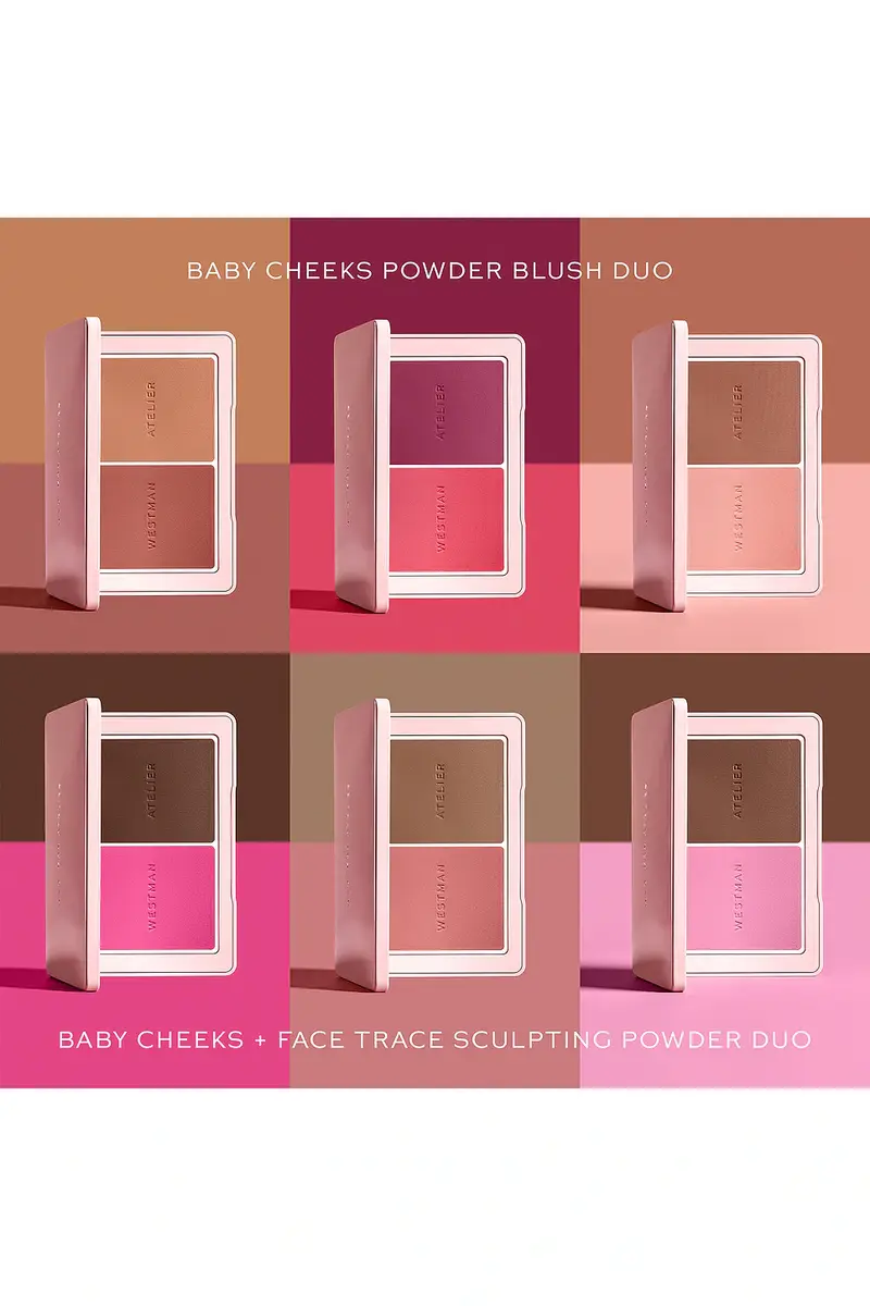 Westman Atelier Baby Cheeks + Face Trace Sculpting Powder Duo | Thumbnail 7