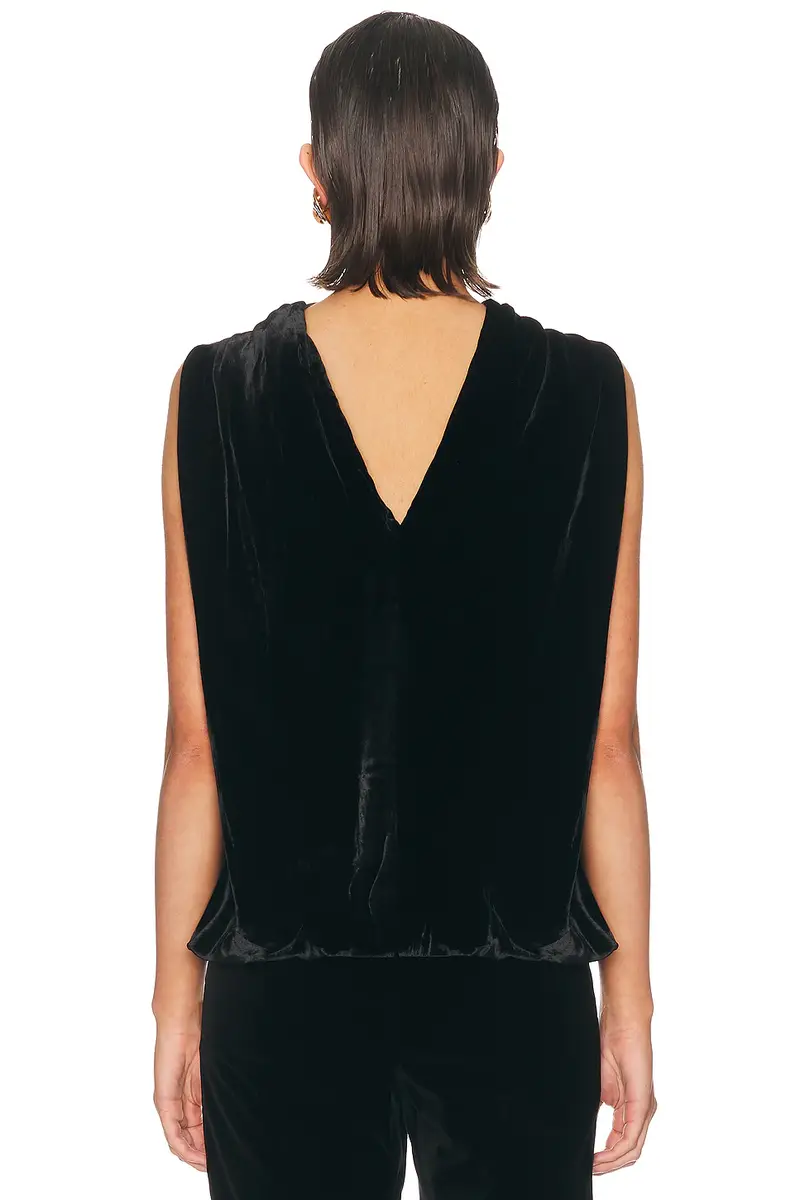 Simkhai Velvet Scarlette Cape Top | Thumbnail 3 Simkhai Velvet Scarlette Cape Top | Thumbnail 3