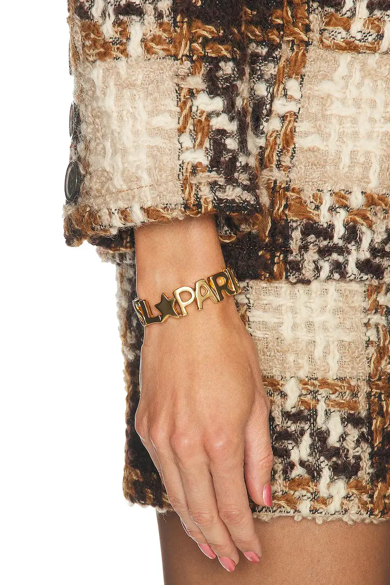 Saint Laurent YSL Paris Cuff Bracelet | Thumbnail 2 Saint Laurent YSL Paris Cuff Bracelet | Thumbnail 2