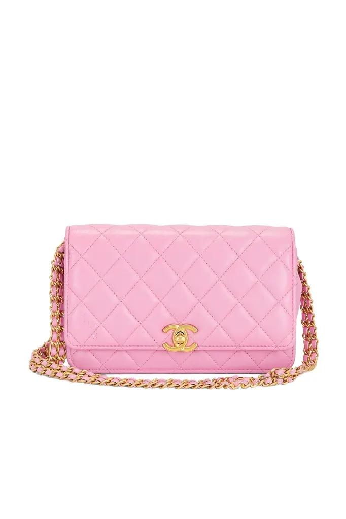 Chanel Lambskin Wallet On Chain