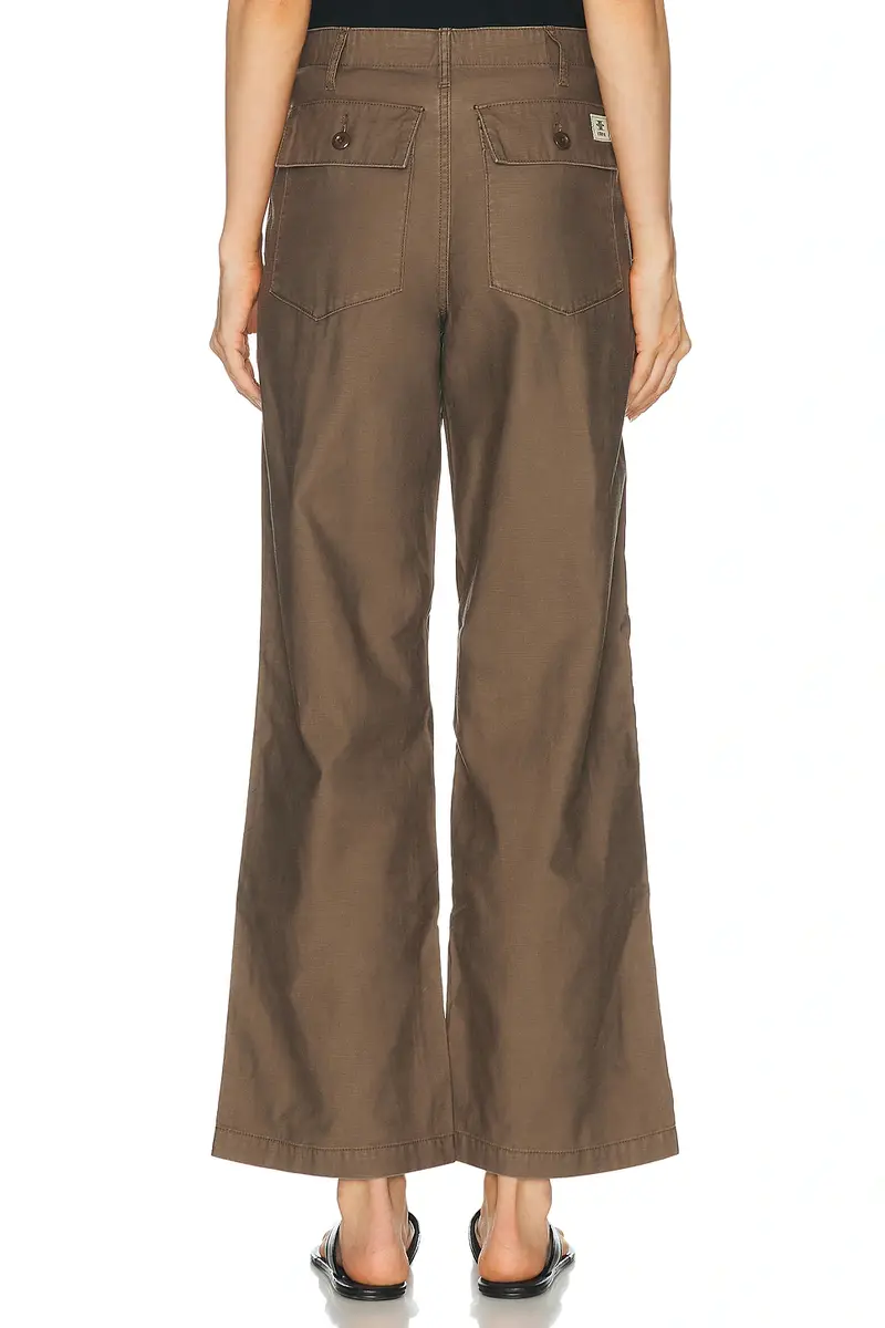 ÉTERNE Banjo Slub Cotton Sateen Pant | Thumbnail 4 ÉTERNE Banjo Slub Cotton Sateen Pant | Thumbnail 4