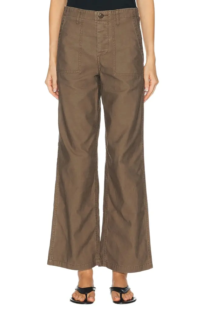 Banjo Slub Cotton Sateen Pant Banjo Slub Cotton Sateen Pant