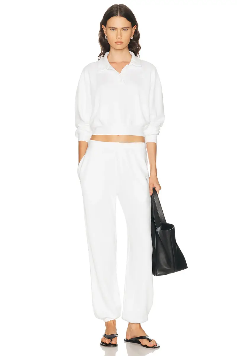 ÉTERNE Boyfriend Pocket French Terry Sweatpant | Thumbnail 5