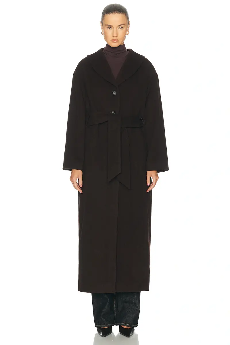 House of Dagmar Wool Robe Coat | Thumbnail 2 House of Dagmar Wool Robe Coat | Thumbnail 2