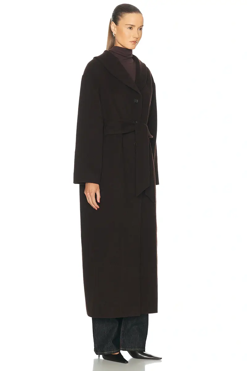 House of Dagmar Wool Robe Coat | Thumbnail 3 House of Dagmar Wool Robe Coat | Thumbnail 3