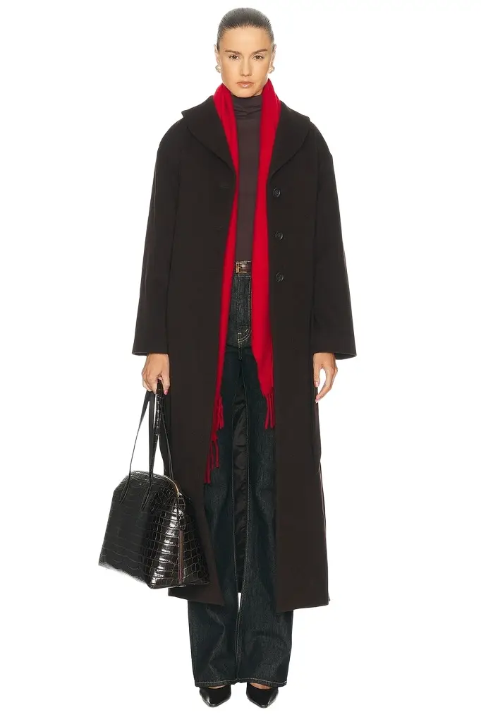 House of Dagmar Wool Robe Coat
