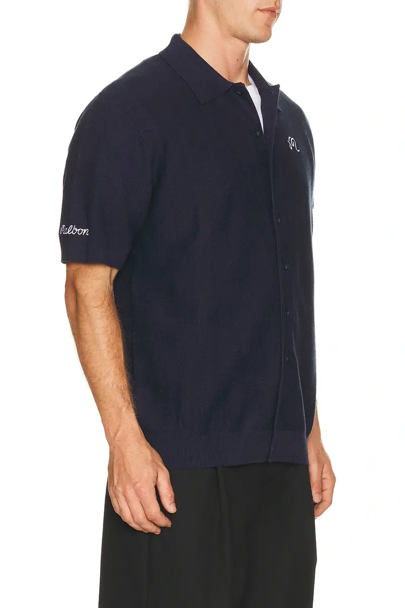 Malbon Crosscut Polo | Thumbnail 2 Malbon Crosscut Polo | Thumbnail 2