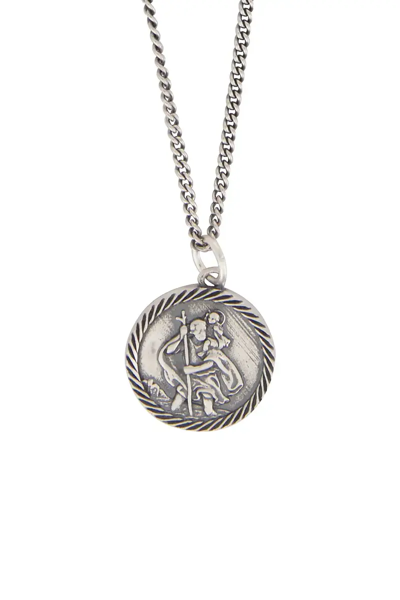 Serge de Nimes St Christopher Necklace | Thumbnail 2 Serge de Nimes St Christopher Necklace | Thumbnail 2