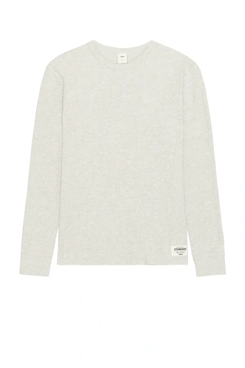 Skims Branded Classic Waffle Crewneck T-shirt | Thumbnail 4 Skims Branded Classic Waffle Crewneck T-shirt | Thumbnail 4