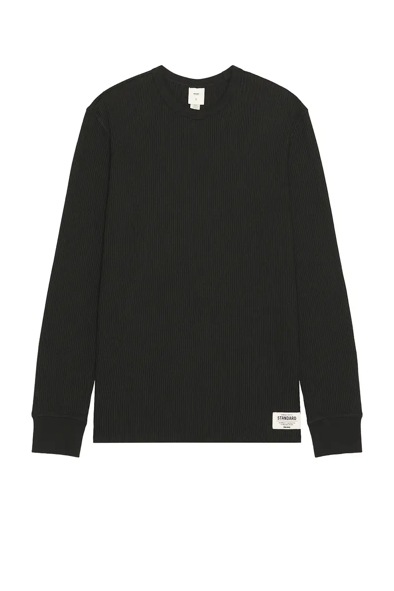 Skims Branded Classic Waffle Crewneck T-shirt | Thumbnail 4 Skims Branded Classic Waffle Crewneck T-shirt | Thumbnail 4