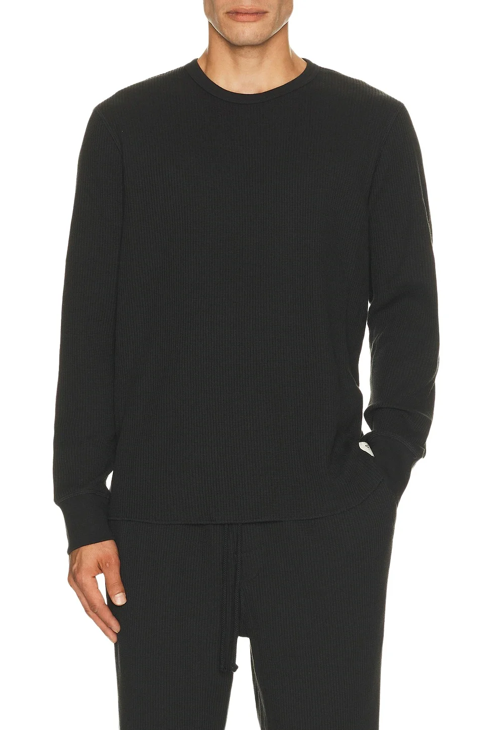 Branded Classic Waffle Crewneck T-shirt