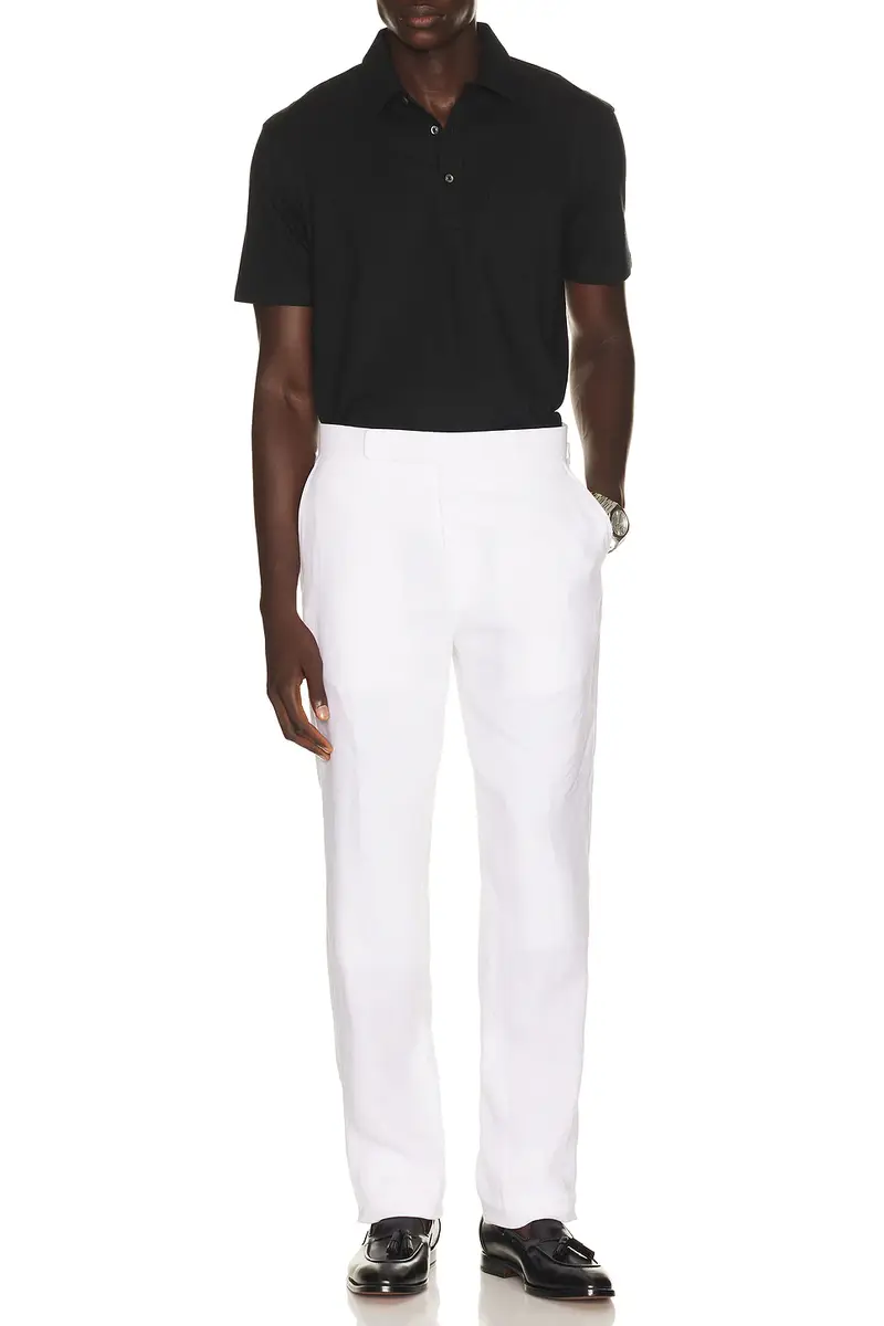 Ralph Lauren Purple Label Short Sleeve Polo Shirt | Thumbnail 3 Ralph Lauren Purple Label Short Sleeve Polo Shirt | Thumbnail 3