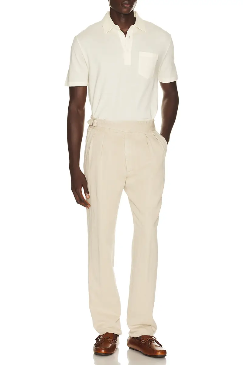 Ralph Lauren Purple Label Short Sleeve Polo Shirt | Thumbnail 3 Ralph Lauren Purple Label Short Sleeve Polo Shirt | Thumbnail 3