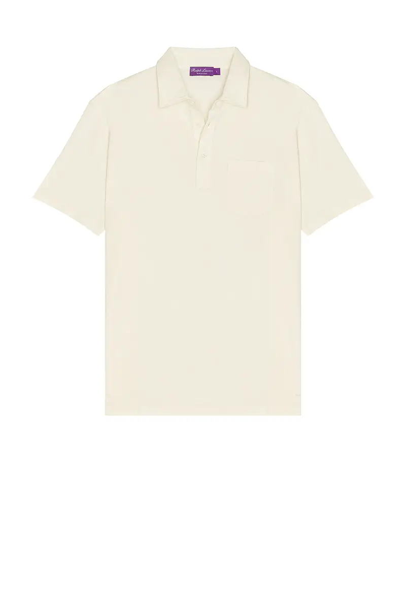 Ralph Lauren Purple Label Short Sleeve Polo Shirt | Thumbnail 4 Ralph Lauren Purple Label Short Sleeve Polo Shirt | Thumbnail 4