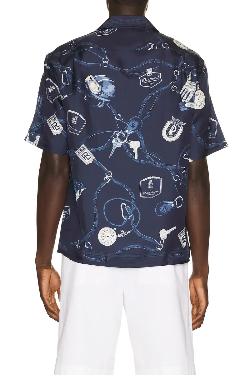 Ralph Lauren Purple Label Archer Short Sleeve Shirt | Thumbnail 2