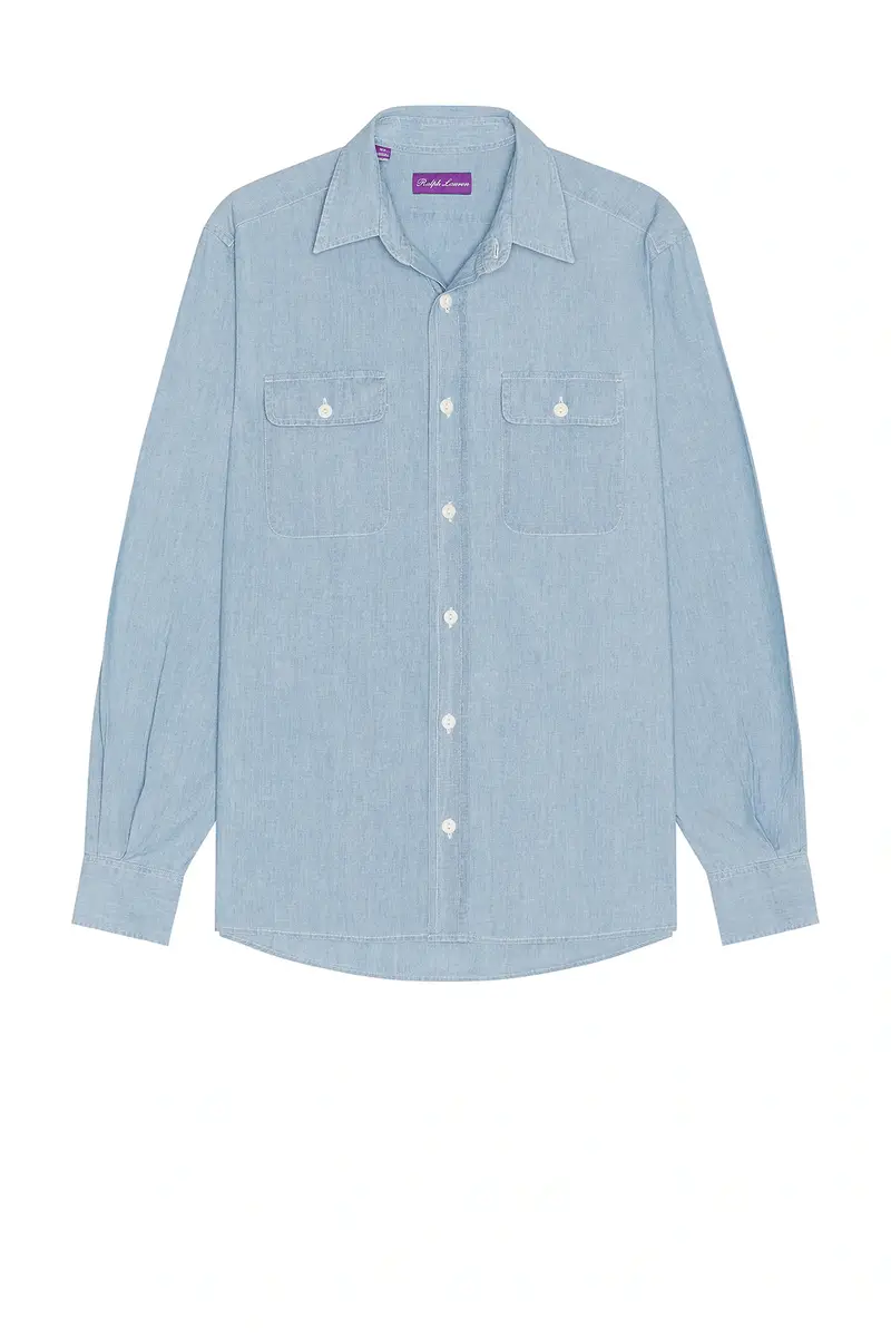 Ralph Lauren Purple Label Long Sleeve Button Up Shirt | Thumbnail 4 Ralph Lauren Purple Label Long Sleeve Button Up Shirt | Thumbnail 4