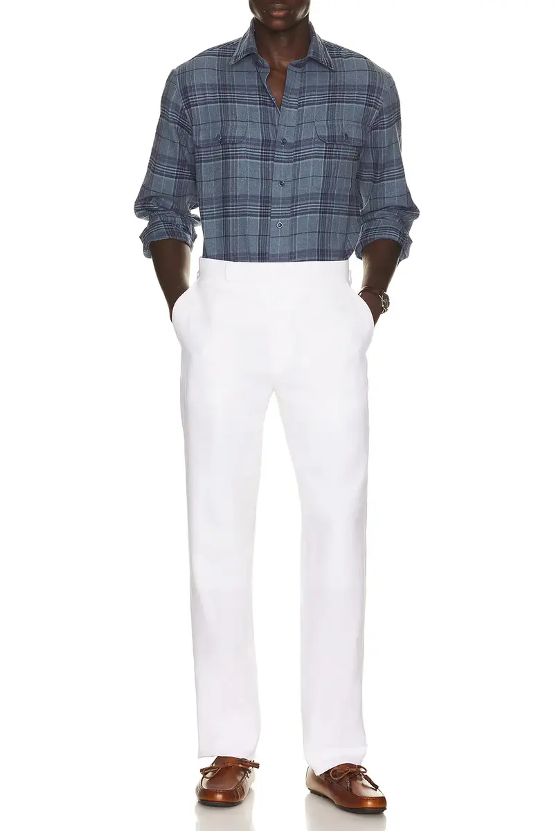 Ralph Lauren Purple Label Evanton Flannel Shirt | Thumbnail 3 Ralph Lauren Purple Label Evanton Flannel Shirt | Thumbnail 3