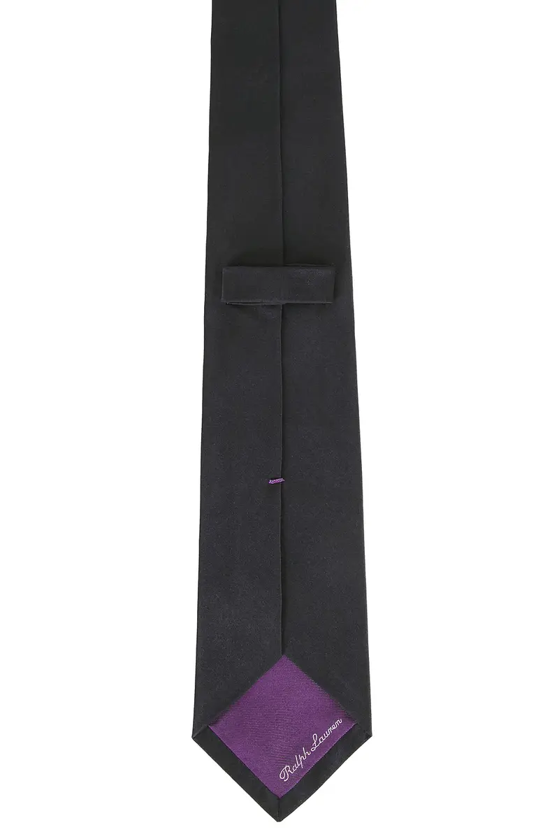 Ralph Lauren Purple Label Satin Standard Neck Tie | Thumbnail 2 Ralph Lauren Purple Label Satin Standard Neck Tie | Thumbnail 2