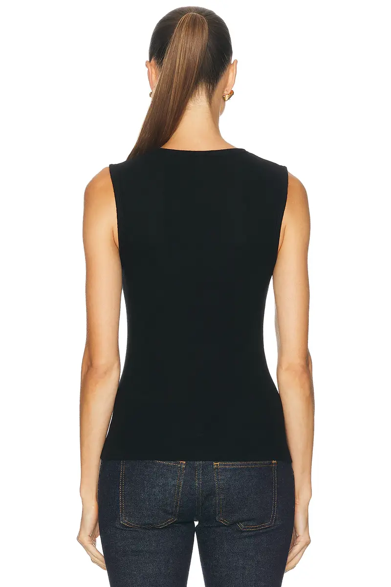 KYE Brushed Hacci High Tank Top | Thumbnail 3 KYE Brushed Hacci High Tank Top | Thumbnail 3